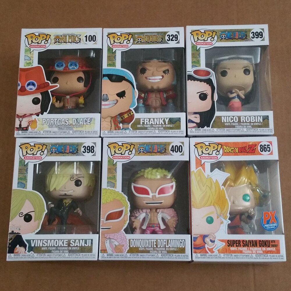 Funko Pop Animation  One Piece Bundle